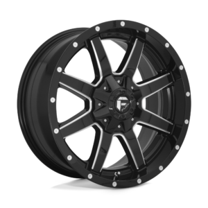 Fuel D610 Maverick 20X10 -18 8X165.1, 8X6.5 Gloss Black Milled