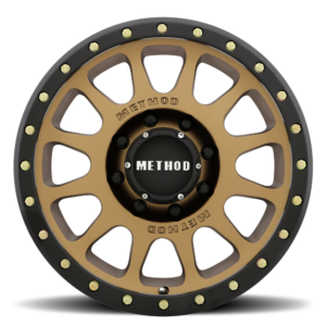 Method Race Wheels MR305 NV 17x8.5 0 8x6.5 METHOD BRONZE - MATTE BLACK LIP