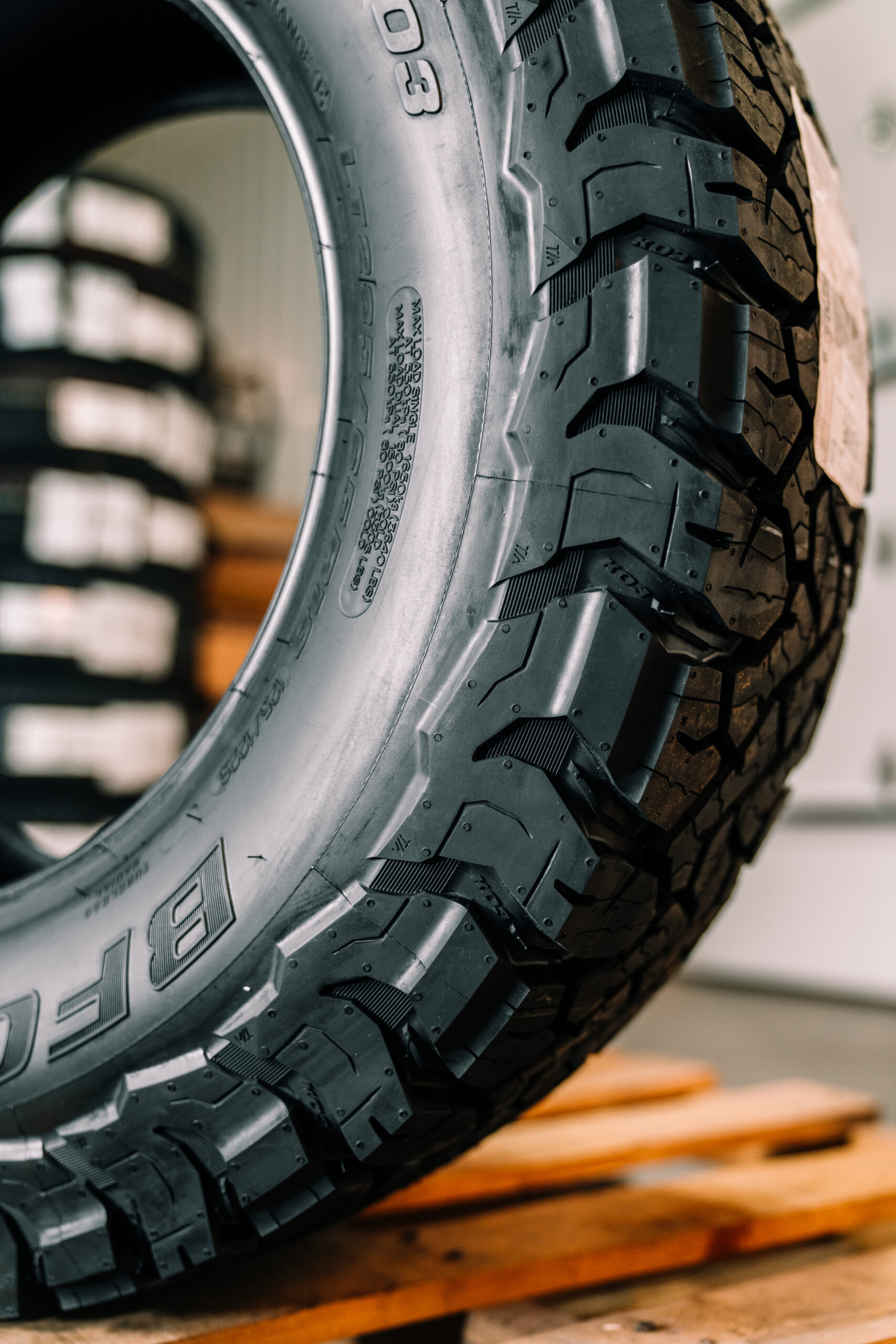 BFGoodrich All-Terrain T/A KO3 on a truck