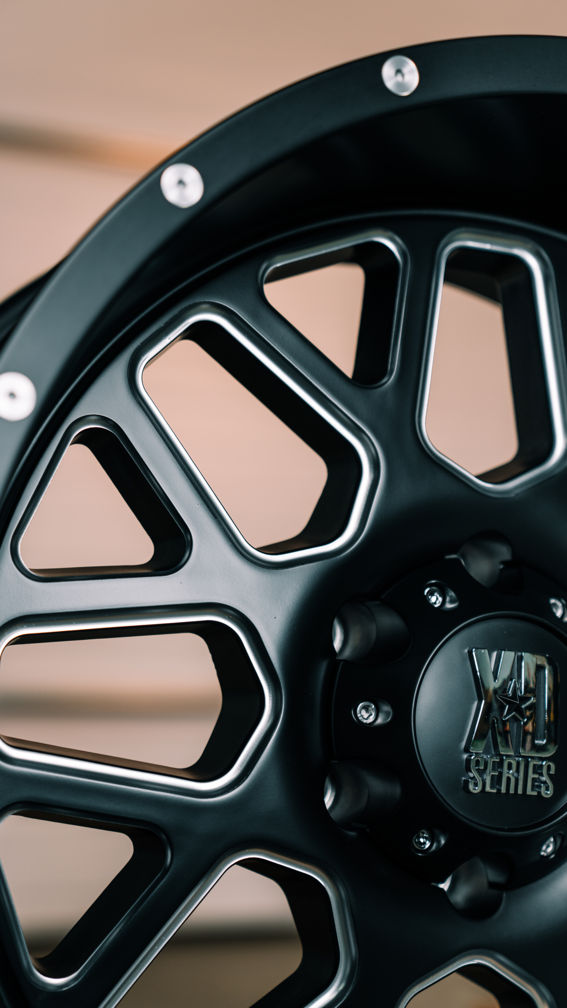 XD820 Grenade wheel close-up