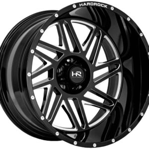 Hardrock H501 20x12 -44 6x139.7 Gloss Black Milled